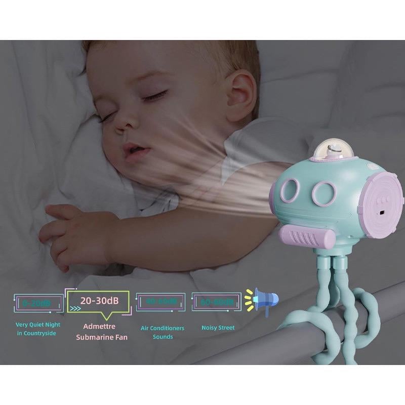 Вентилятор DK Submarine F18 4000 mAh Green - фото 5 Вентилятор DK Submarine F18 4000 mAh Green - фото 5