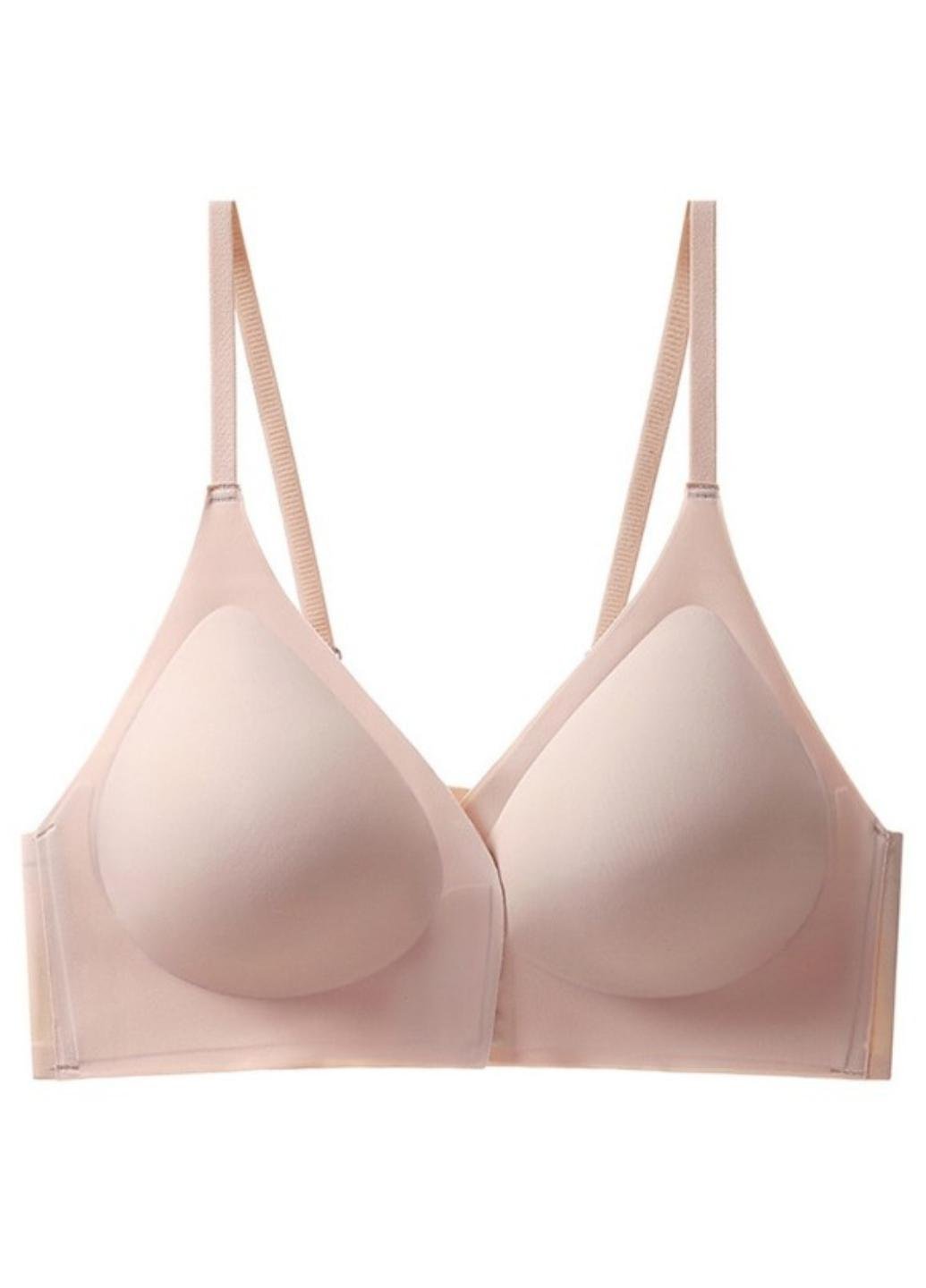 Бюстгальтер гладкий с передней застежкой Delicate 75B Бежевый (1748-75-02)