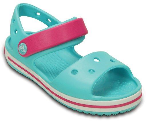 Сандали детские Crocs Crocband Sandal р. 26/16 см Pool/Candy Pink (15408218) - фото 2