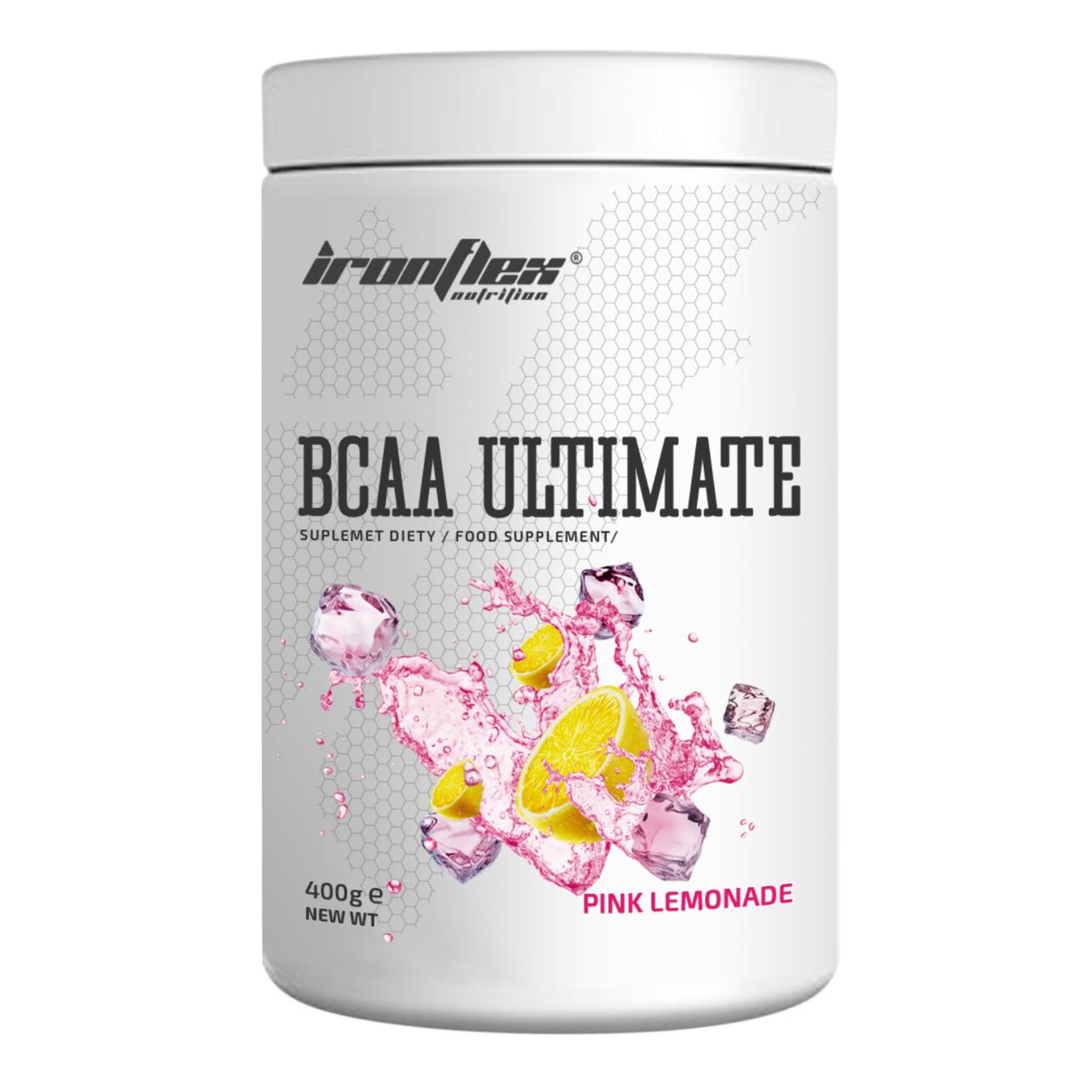 Аминокислоты BCAA Ultimate Instant Pink lemonade 400 г