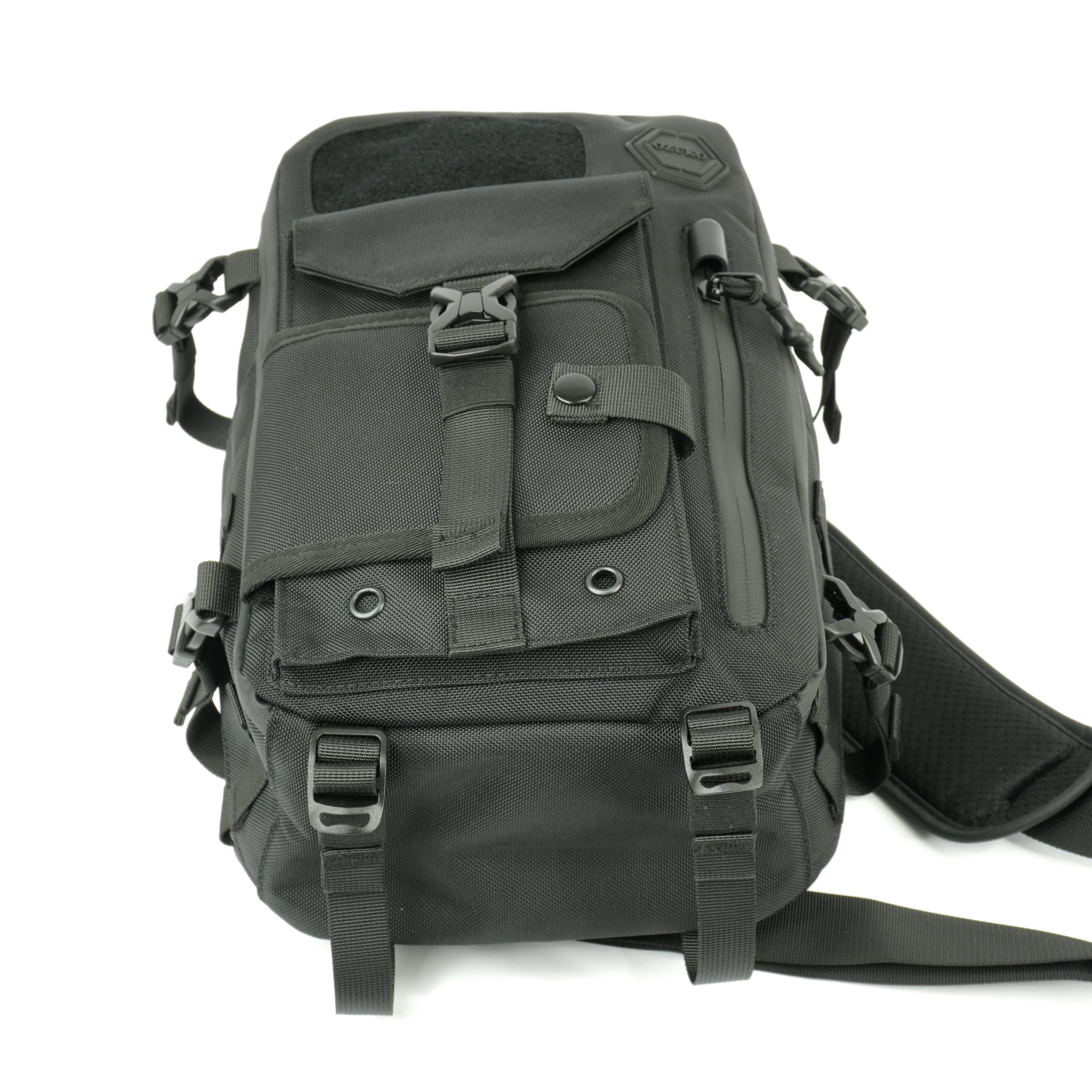 Сумка-рюкзак Ozuko многофункциональная нагрудная водонепроницаемая (011550) - фото 3