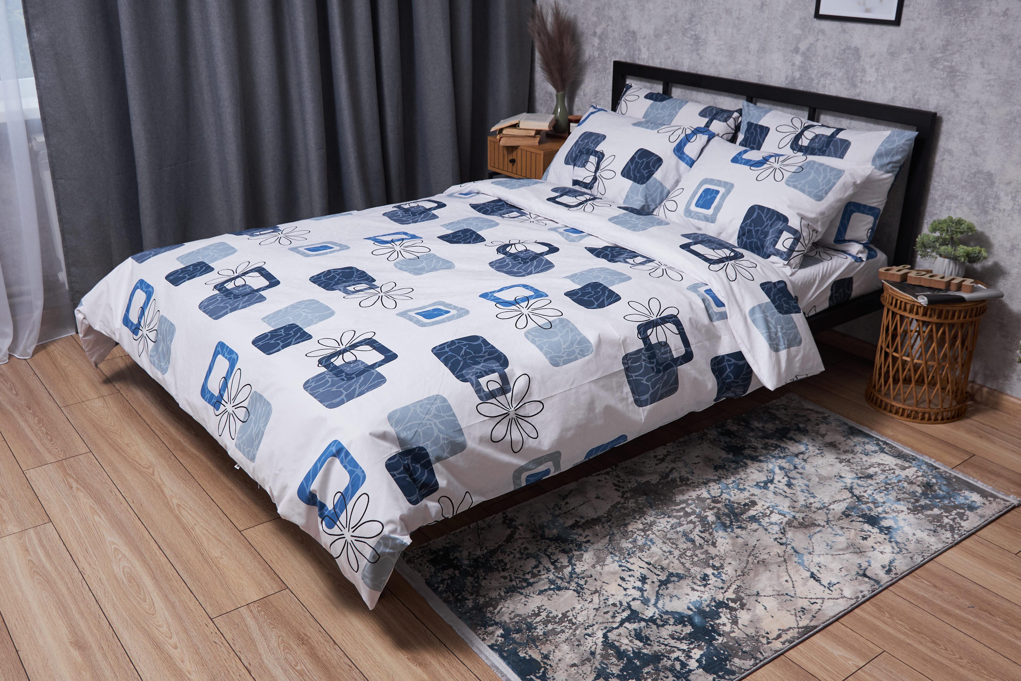 Комплект постельного белья Moon&Star Gold Люкс Silky Touch бязь семейный 143х210 см наволочки 2 шт.(MS-820004752)