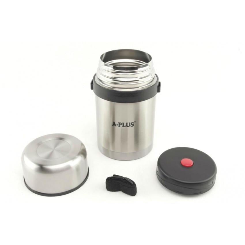 Термос харчовий A-PLUS 1663 із нержавіючої сталі 0,75 л (1176785232) - фото 2