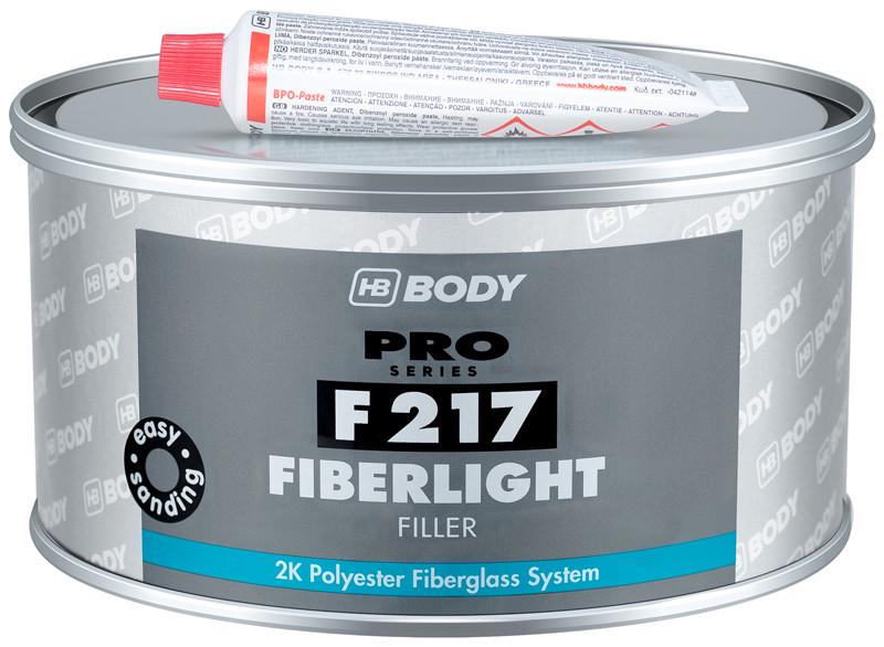 Шпаклевка легкая с стекловолокном Body HB F217 FiberLight 1 л