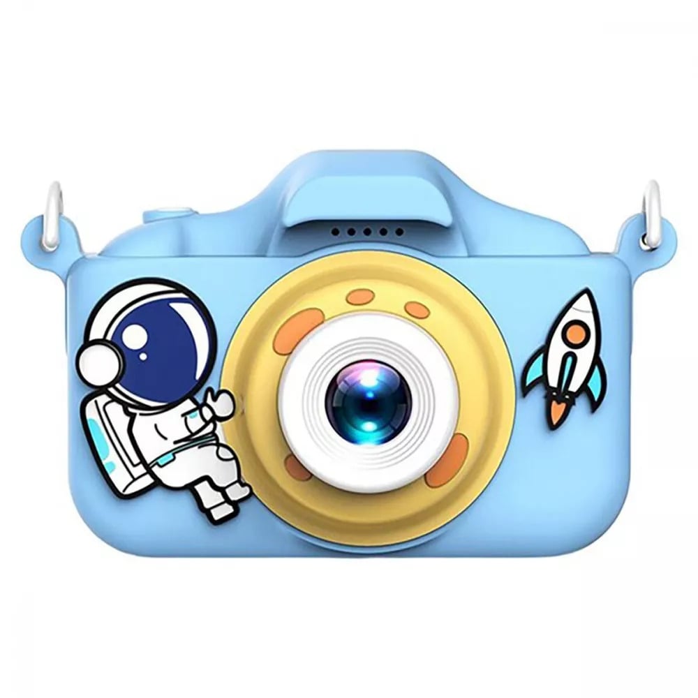 Дитяча цифрова камера Astronaut HD Dual 2" із двома камерами Блакитний (27317127) Дитяча цифрова камера Astronaut HD Dual 2" із двома камерами Блакитний (27317127)