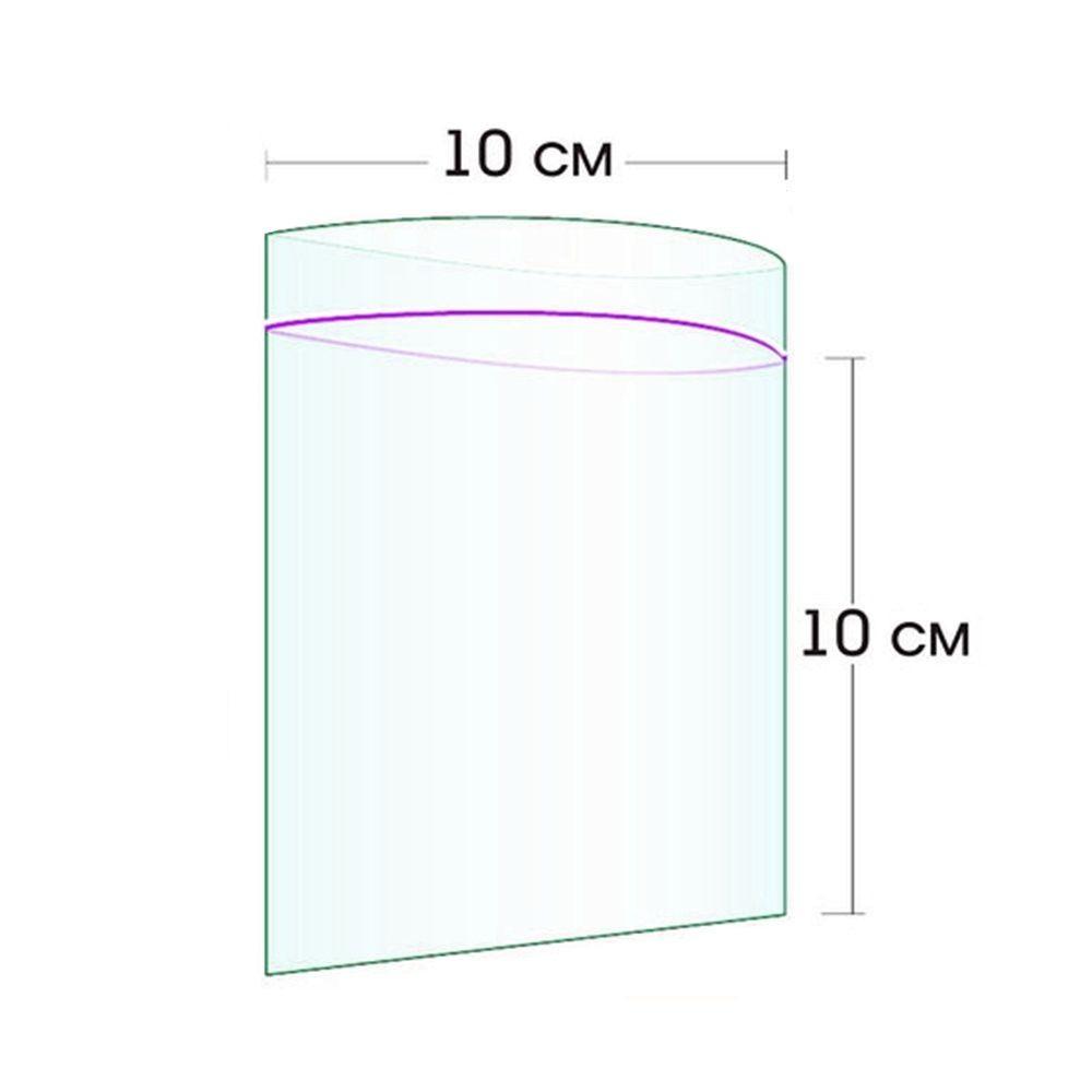 Пакети з замком Zipp-Lock для заморожування та пакування 10х10 см 100 шт. (203283-2-10*10) - фото 4