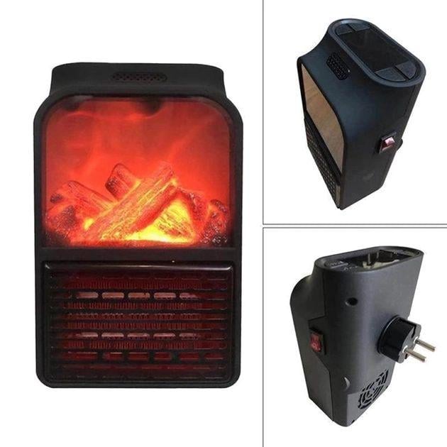 Тепловентилятор FLAME Heater электрический 900 Вт (23096178) - фото 3