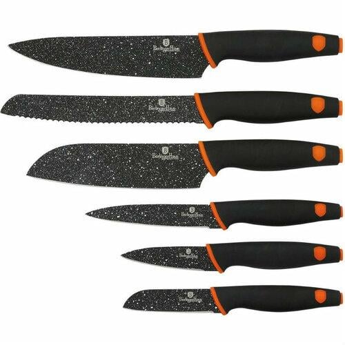 Набор ножей Berlinger Haus Granit Diamond Line 6 пр. (BH-2111)
