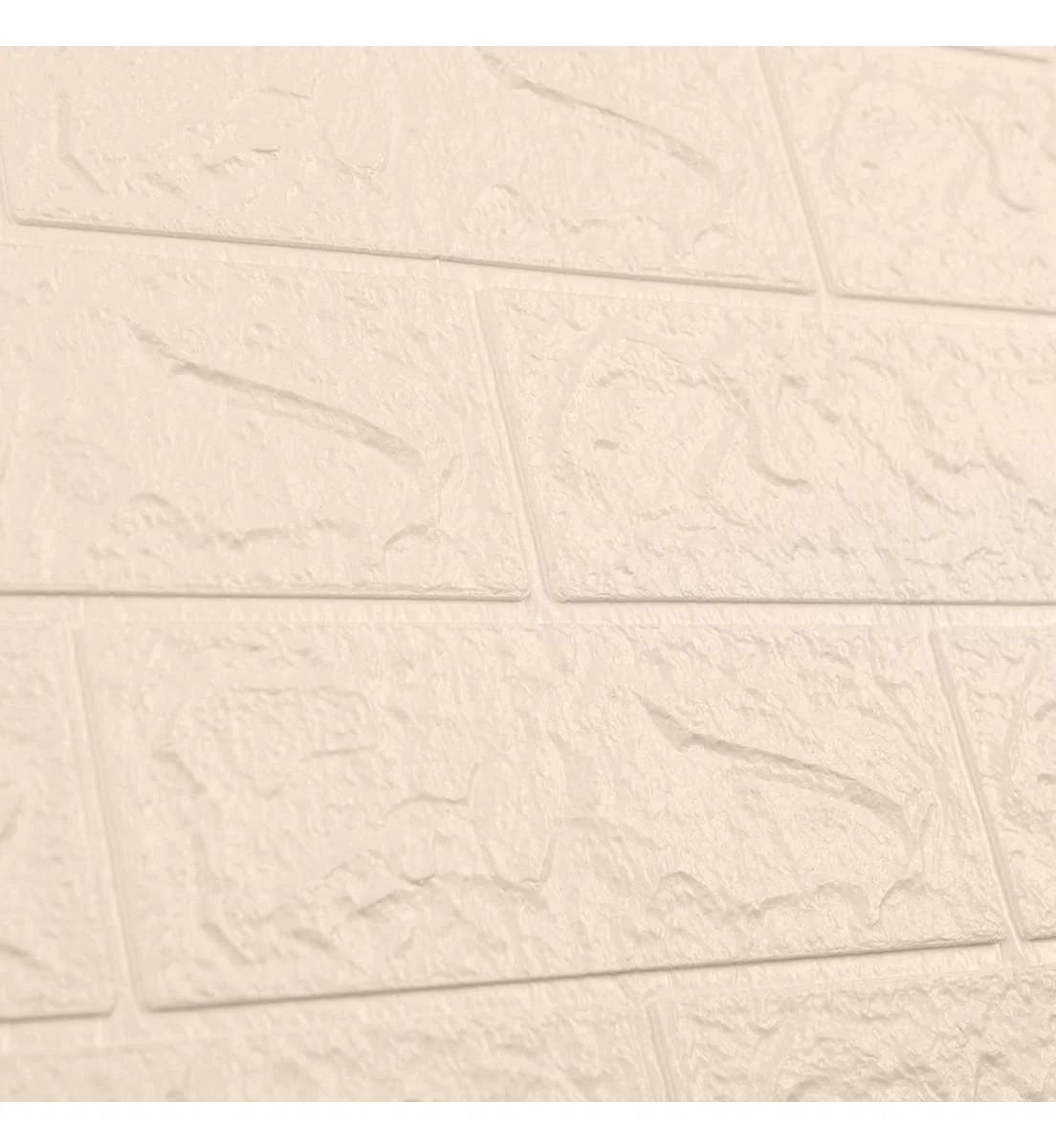 3D-панель декоративная самоклеящаяся под кирпич 700x770x3 мм Кремовый (BN3-004) - фото 6 3D-панель декоративная самоклеящаяся под кирпич 700x770x3 мм Кремовый (BN3-004) - фото 6