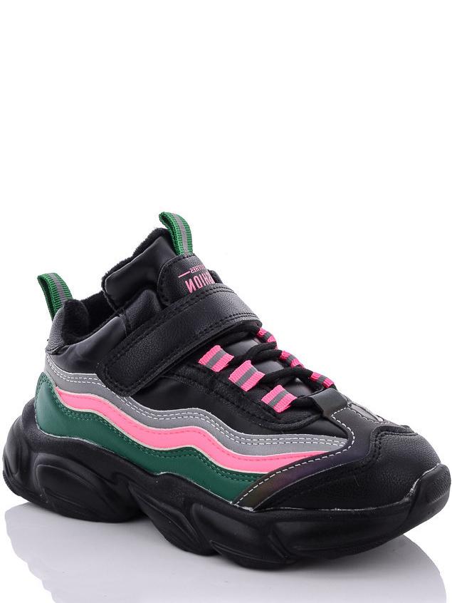 Ботинки зимние Paliament D2230-1 р. 34 Черно-розовый