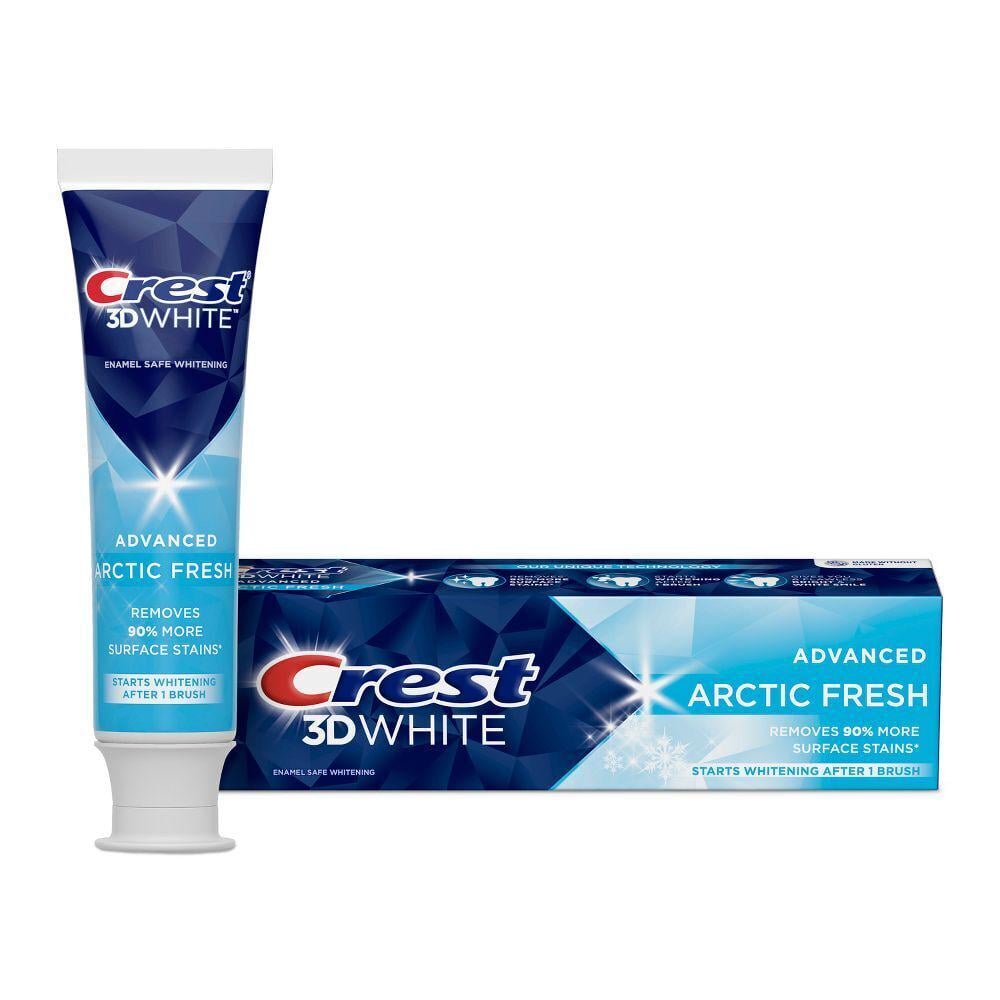 Зубна паста відбілююча Crest 3D White Arctic Fresh Icy Cool Mint 107 г (0000067)