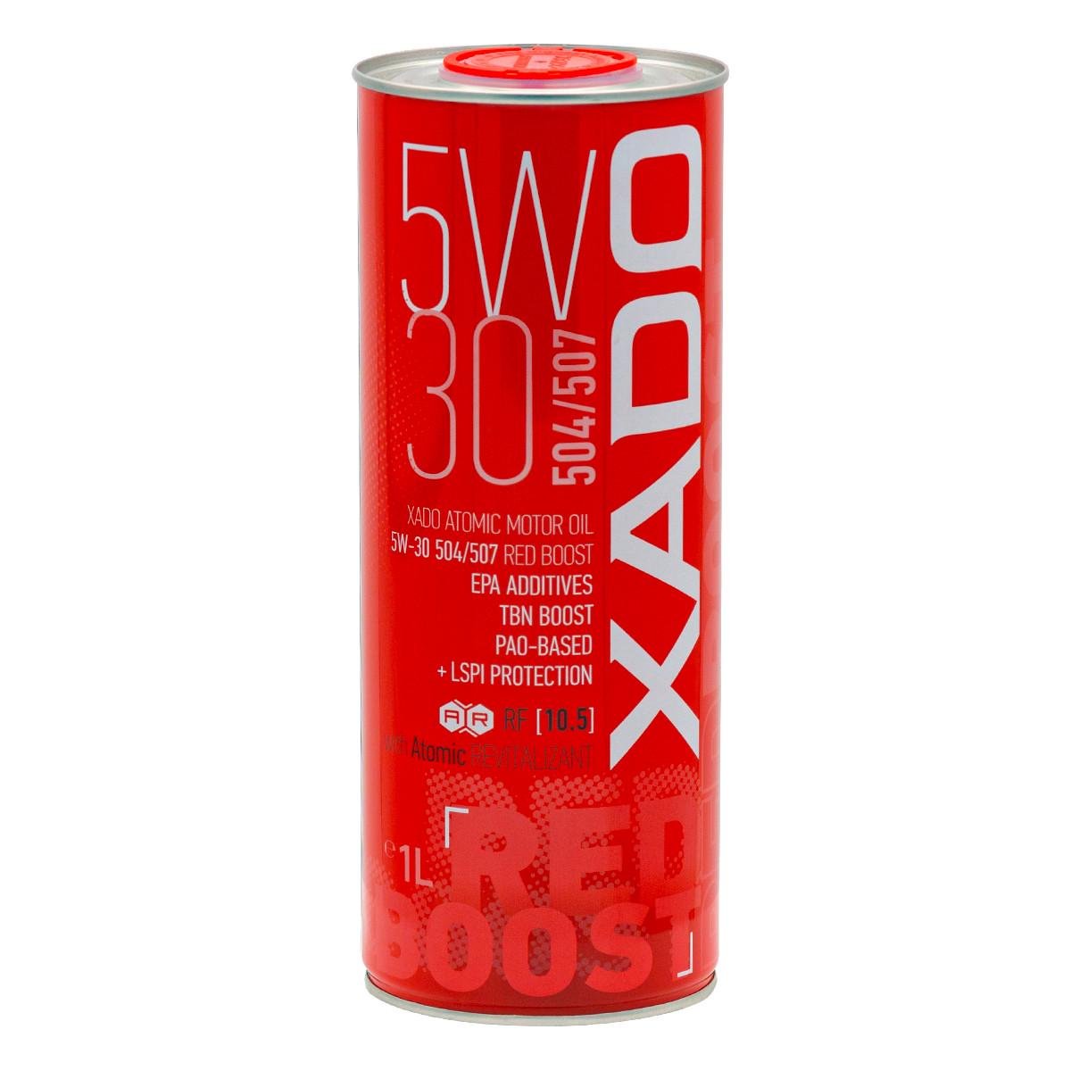 Моторна олива XADO Atomic Oil 5W-30 504/507 RED BOOST синтетична 1 л