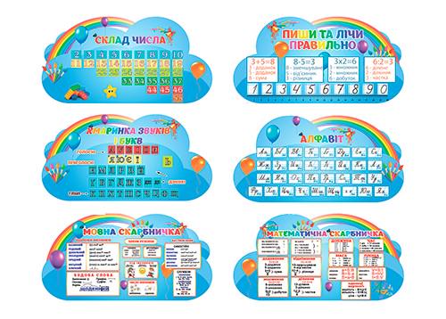 Комплект стендов НУШ Облачко
