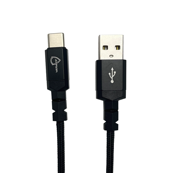 Кабель зарядний UWarmSof USB to Type-C 1,2 м Чорний (23263635)