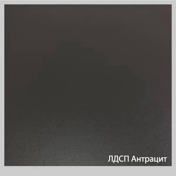 Компьютерный стол Mebellini Маршал Classic 1200х710/860х600 мм Антрацит (арт.SKEP1000-002) - фото 7 Компьютерный стол Mebellini Маршал Classic 1200х710/860х600 мм Антрацит (арт.SKEP1000-002) - фото 7