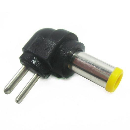 Переходник для блока питания ноутбука Samsung 2 pin universal to 5.5x3.0 L-type