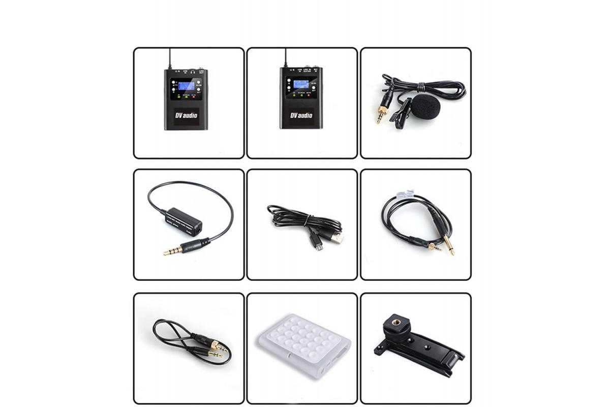 Камерная радиосистема DV audio KM-2TR - фото 4 Камерная радиосистема DV audio KM-2TR - фото 4