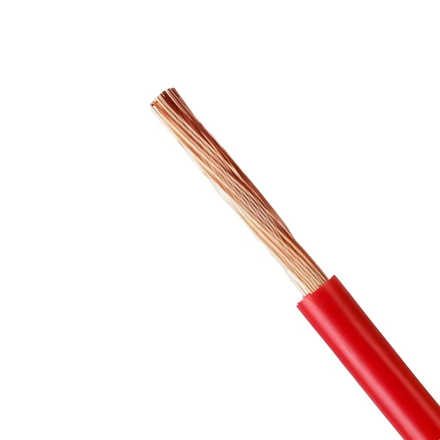 Провод монтажный HELUKABEL H07V-K 10,0 мм² 1 м Красный (29197) Провод монтажный HELUKABEL H07V-K 10,0 мм² 1 м Красный (29197)