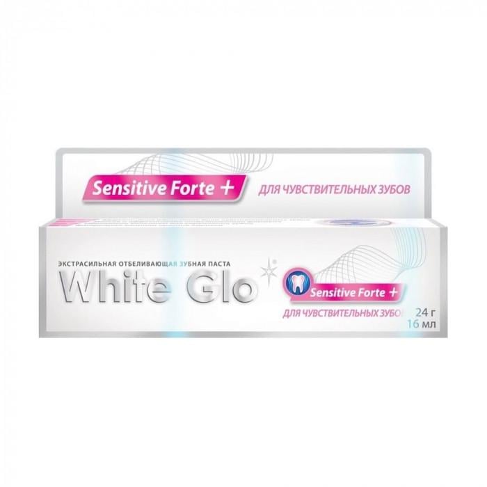 Зубная паста отбеливающая для чувствительных зубов White Glo 24 г