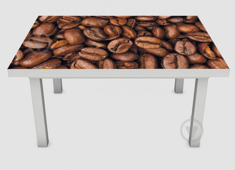 Наклейка на стол Zatarga Зерна кофе 600х1200 мм (Z180226)