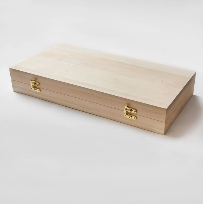 Заготовка шахи-нарди дерев’яні липа 52х26х10 см (33785034)