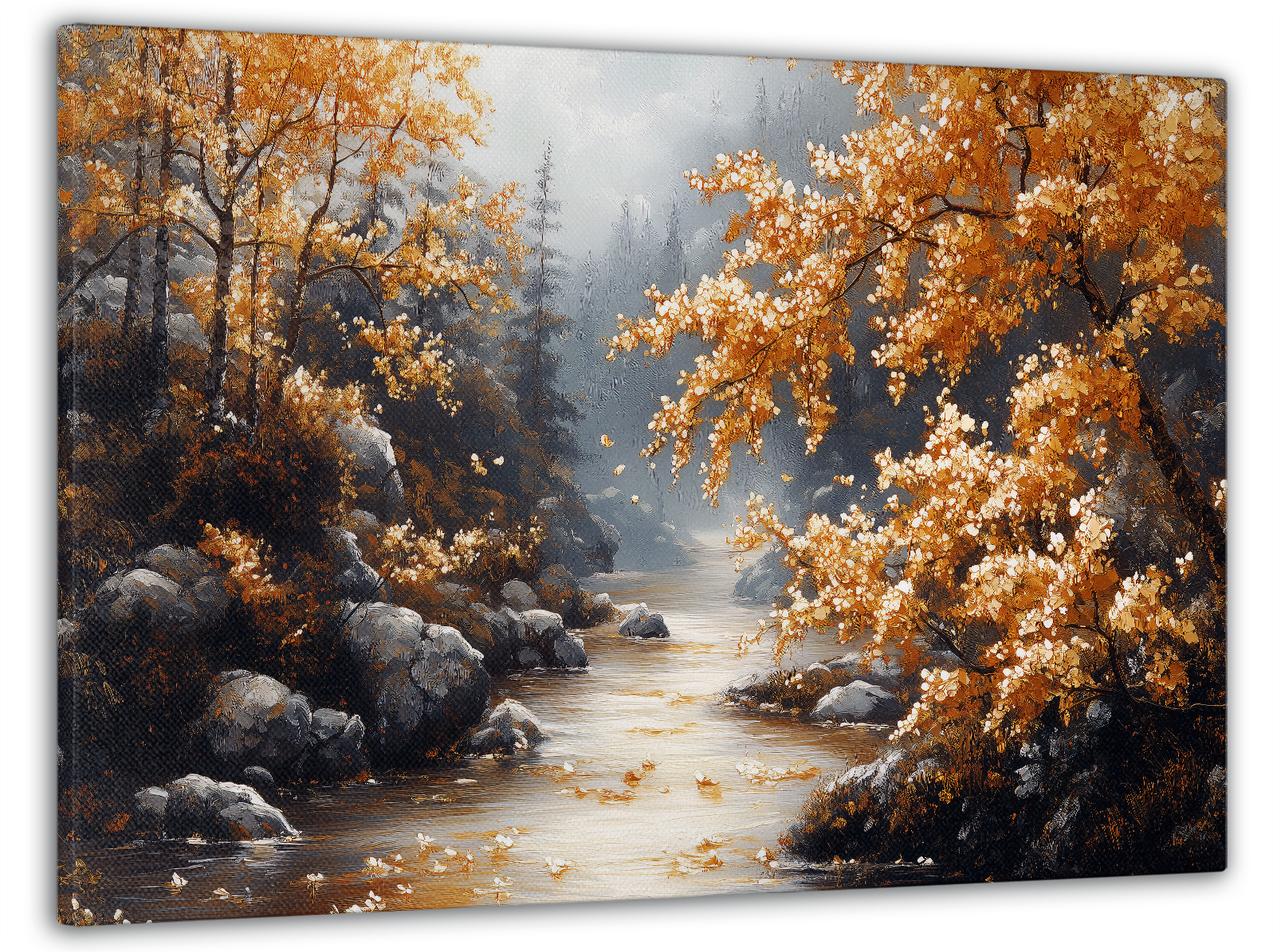 Картина на холсте Mako осенний пейзаж 60x100 см (MK10605)