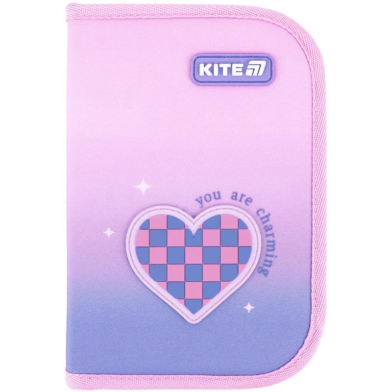 Пенал шкільний без наповнення KITE Charming 1 відділення/1 відворот (K26-621-1)
