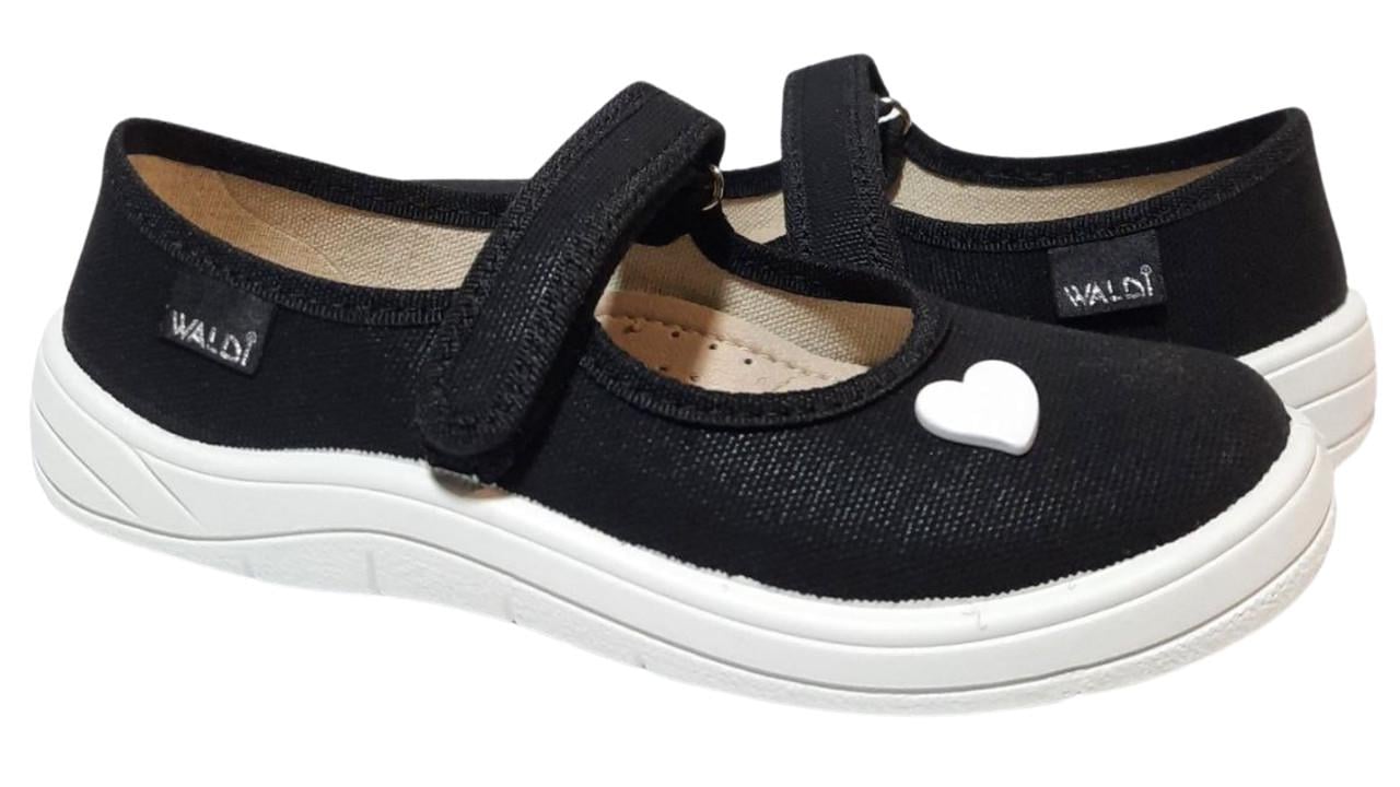 Тапочки для девочек Waldi 320-632/34 р. 34 Черный