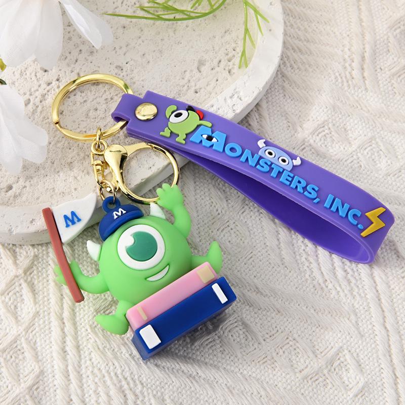 Брелок для ключів Mike Wazowski Monsters University Майк Вазовский Університет Монстрів Зелений (027)