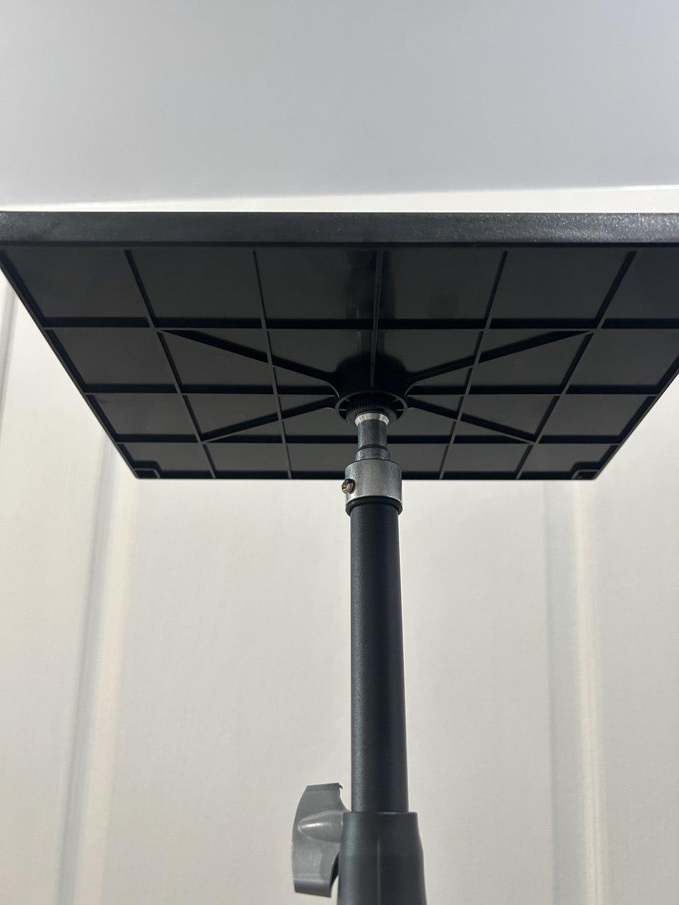 Полиця кронштейн під триногу 25х18 см Чорний - фото 2