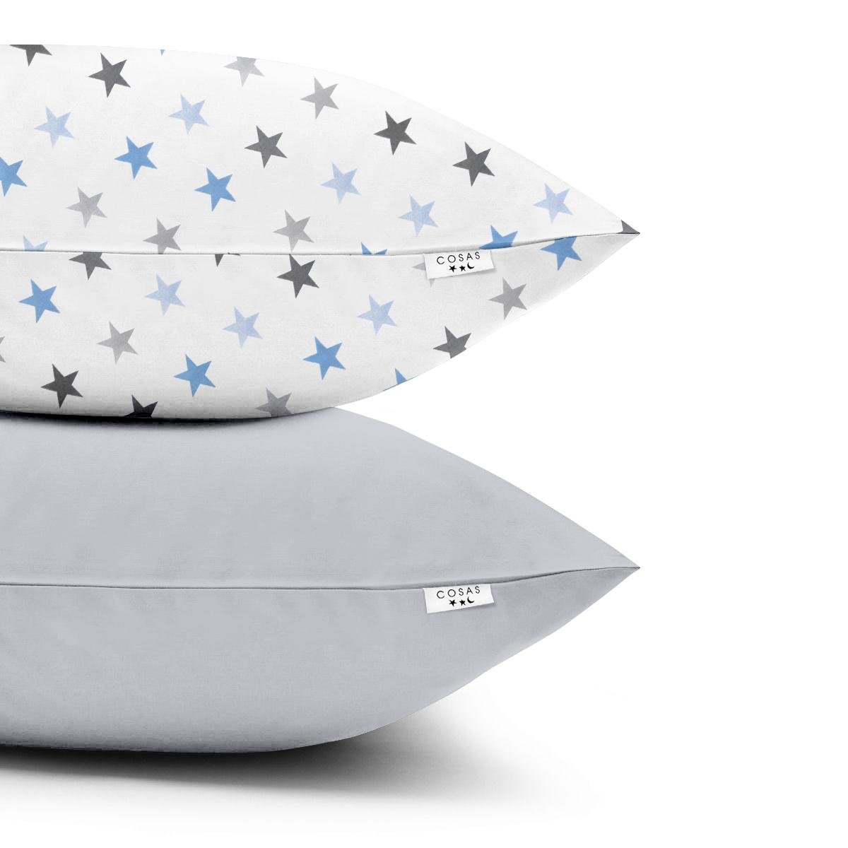 Набор наволочек Cosas Star Grey Blue Grey 40х60 см 2 шт. (4822052050132)