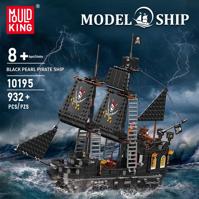 Конструктор Корабель піратський Чорна Перлина 932 дет. (10195) - фото 9 Конструктор Корабель піратський Чорна Перлина 932 дет. (10195) - фото 9