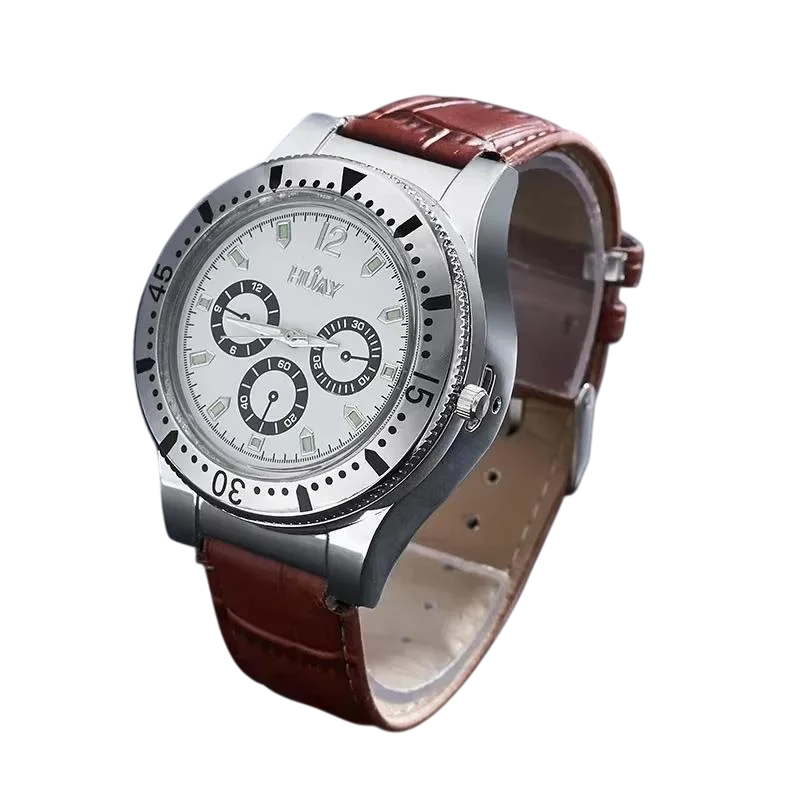 Наручний годинник із запальничкою RHOBOS XL-161 Brown