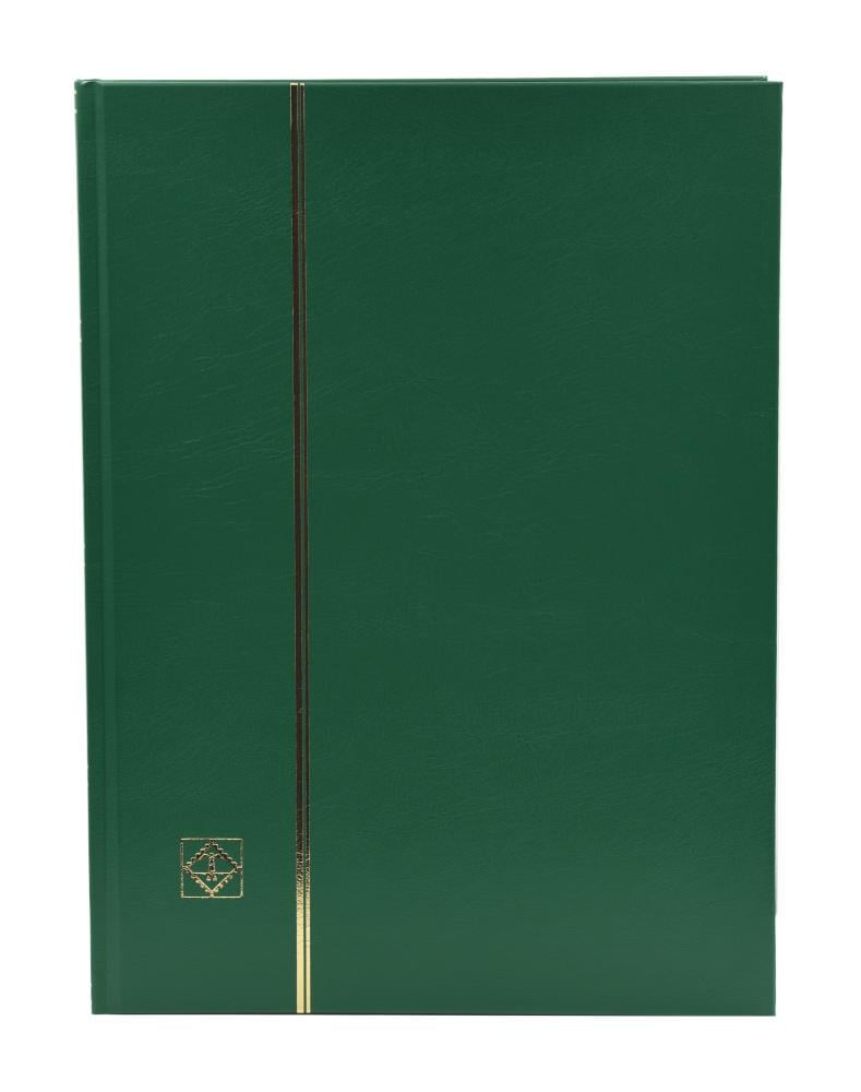 Альбом для марок Leuchtturm BASIC на 16 страниц Зеленый (А19585)