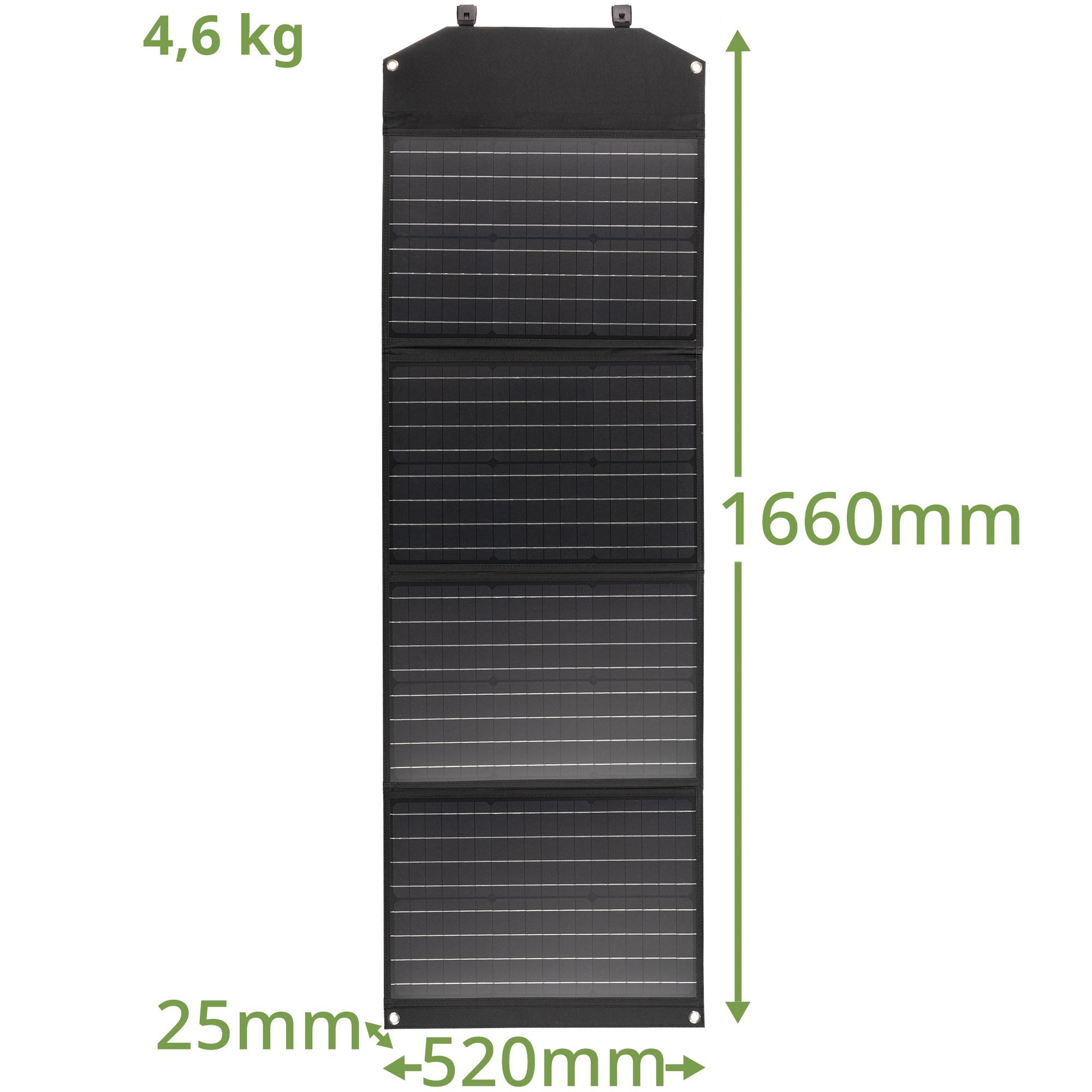 Портативное зарядное устройство Bresser Mobile Solar Charger 120 Watt USB DC (3810070) - фото 4