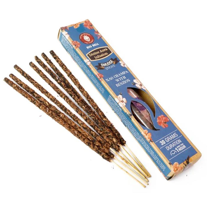 Аромапалички Big Bell Smudge Nag Champa Benzoin 25 г (9131049)