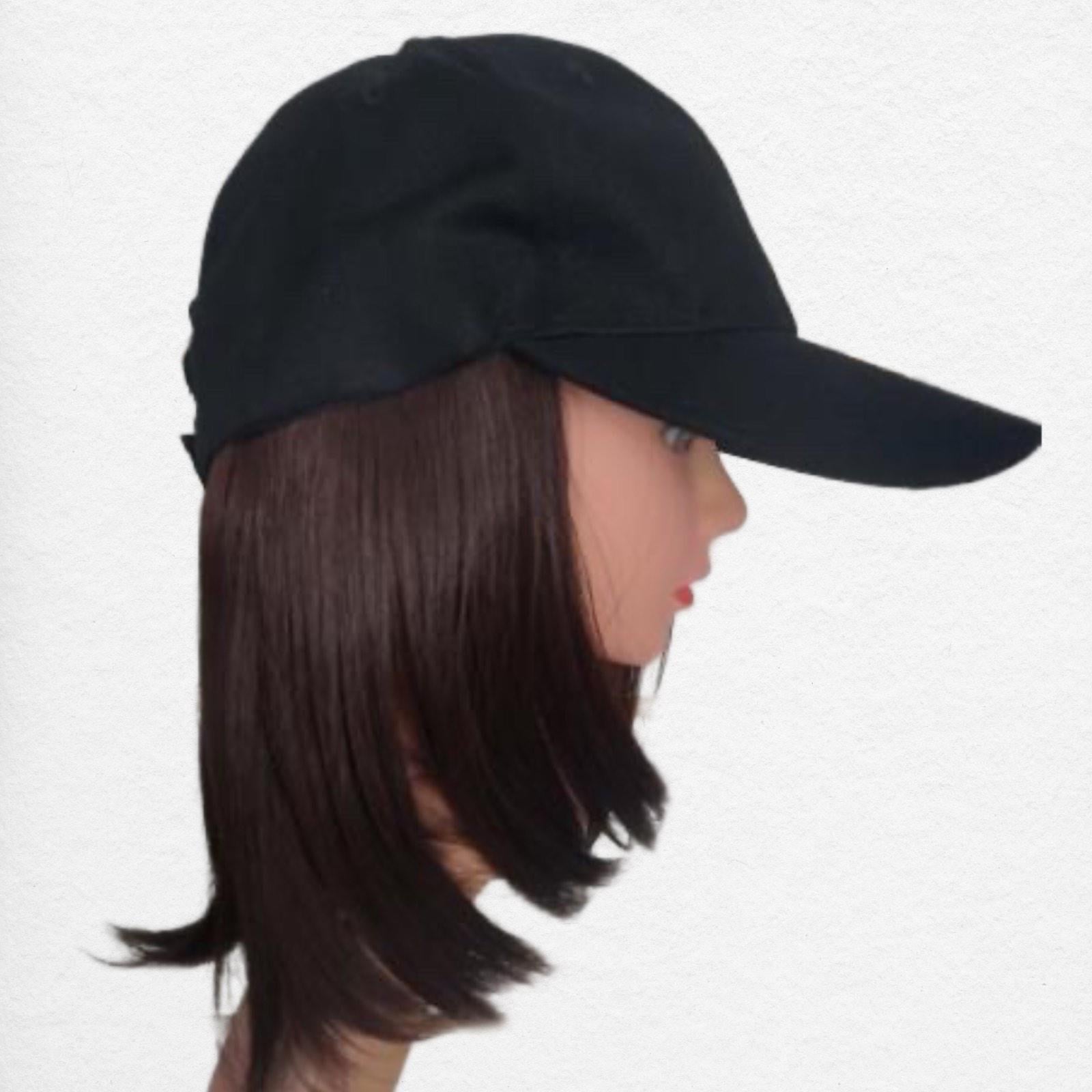 Кепка з волоссям Каре Каштановий (12304284) Кепка з волоссям Каре Каштановий (12304284)