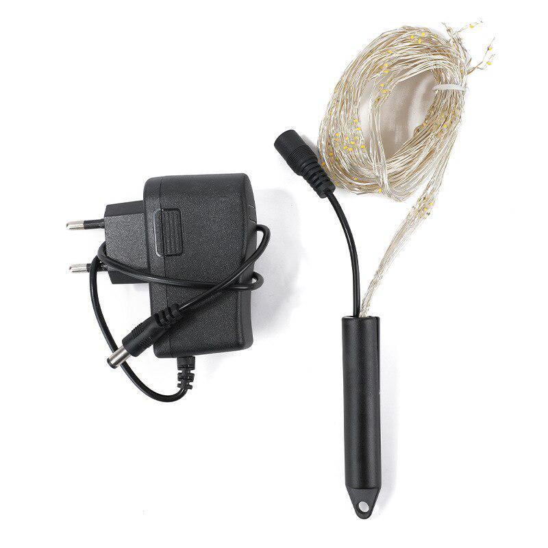 Гирлянда лучи росы 2 м 200 LED 220V Синий - фото 2