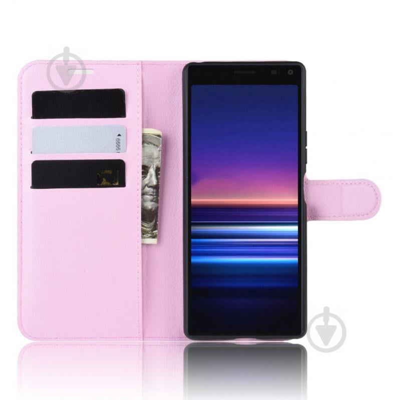 Чехол-книжка Litchie Wallet для Sony Xperia 8 / Xperia 20 Pink (hub_wohi79308) - фото 5