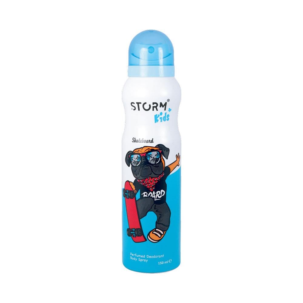 Дезодорант-спрей детский парфюмированный SKATEBOARD STORM для мальчиков 150 мл (2895895418)