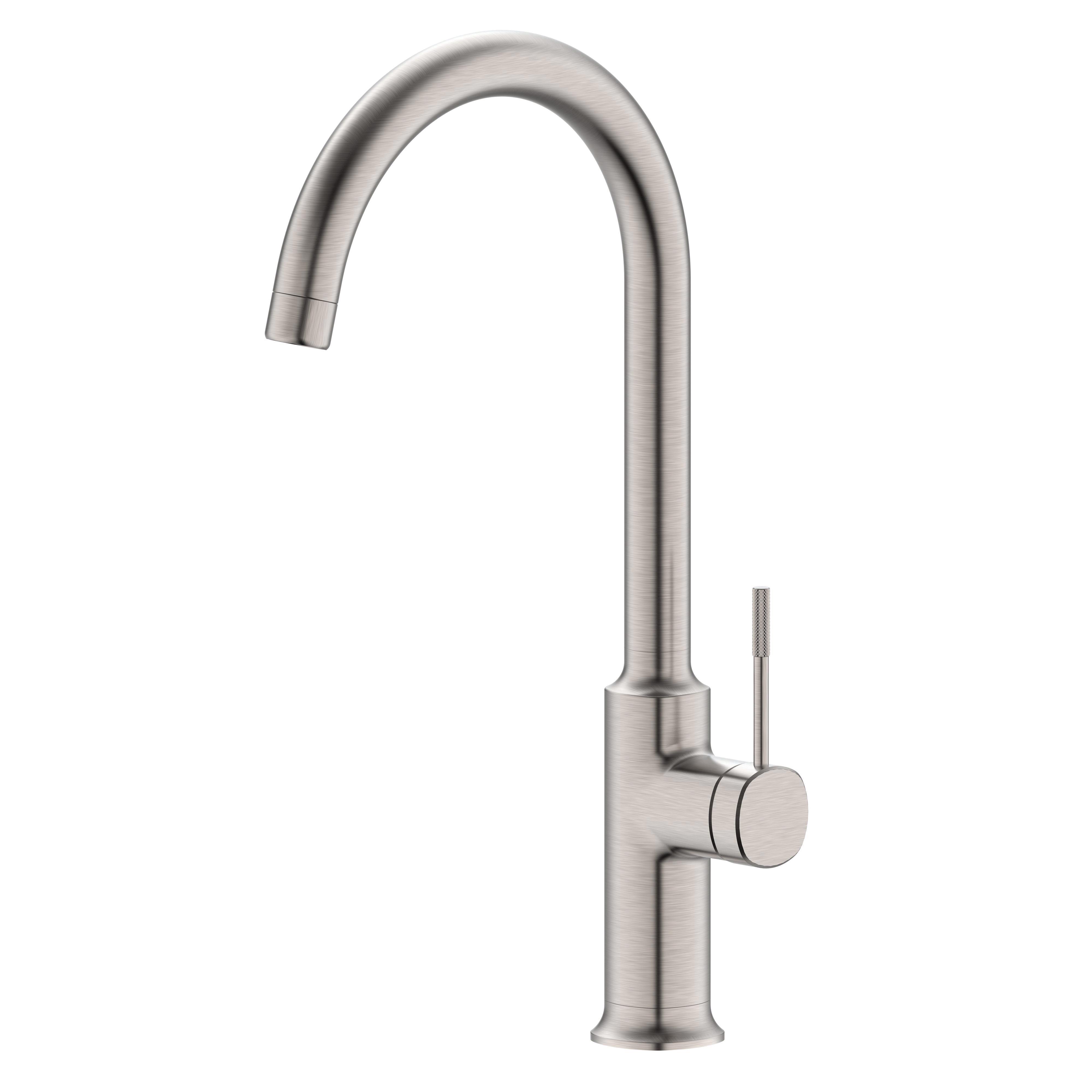 Смеситель для кухни Imprese Brenta 25 мм Никель (ZMK081906150)