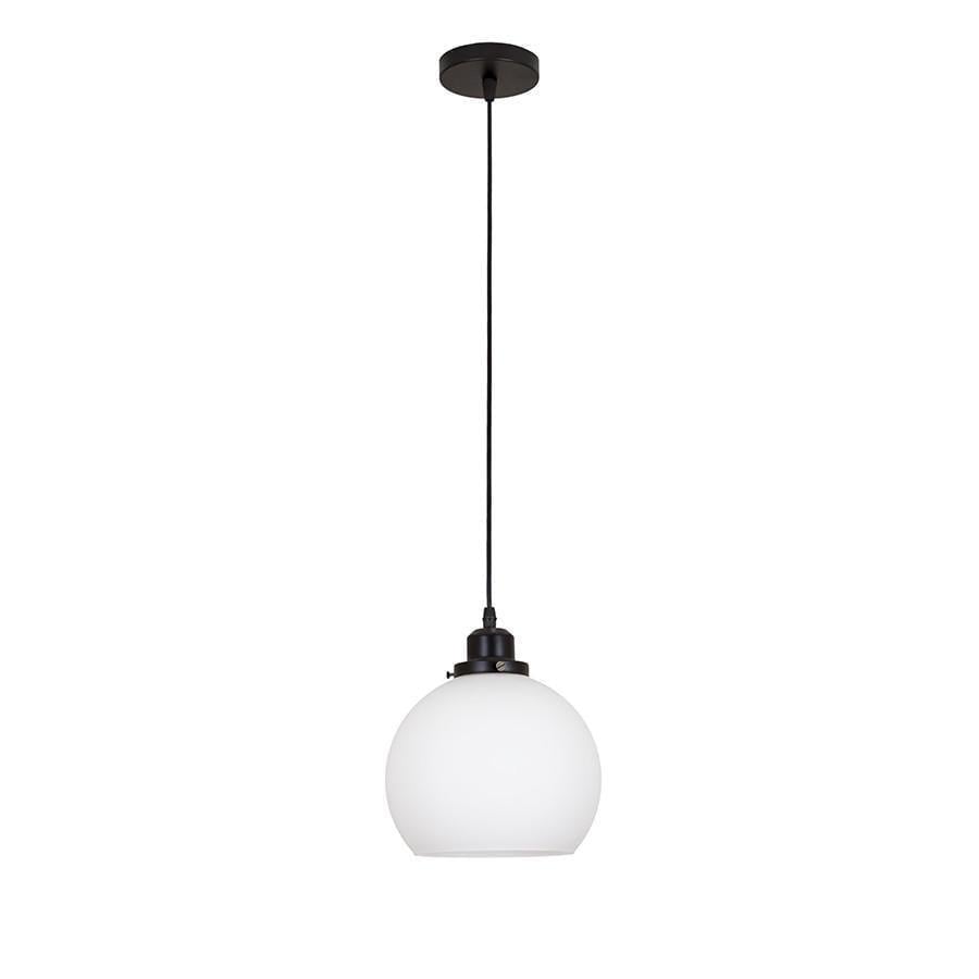 Светильник подвесной 91610F-1 BK+WH (2422753204)