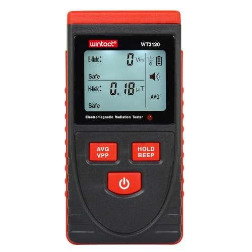 Тестер електромагнітного випромінювання WINTACT WT3120 1-1999В/м/0.01-99,99 (32708065) Тестер електромагнітного випромінювання WINTACT WT3120 1-1999В/м/0.01-99,99 (32708065)