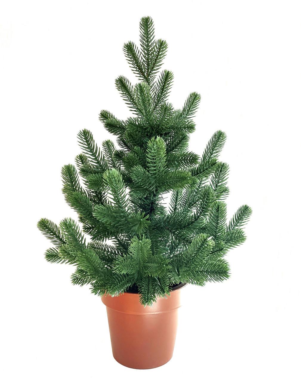 Елка SGH Traditional литая в горшке 50 см Зеленый