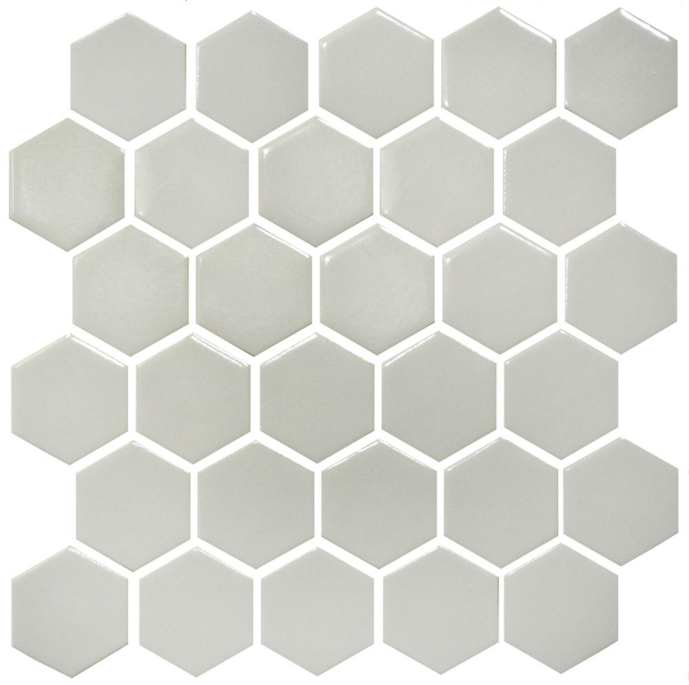 Керамическая мозаика Kotto Ceramica HEXAGON H 6014 295x295x9 мм Light Gray