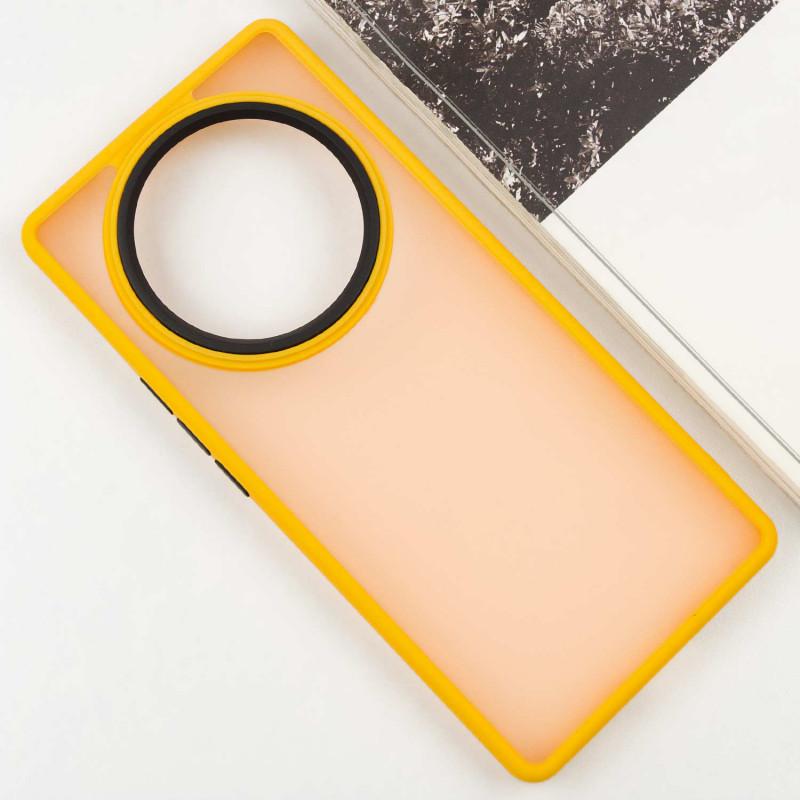 Противоударный чехол TPU+PC Lyon Frosted для Motorola Moto E40 Orange - фото 2