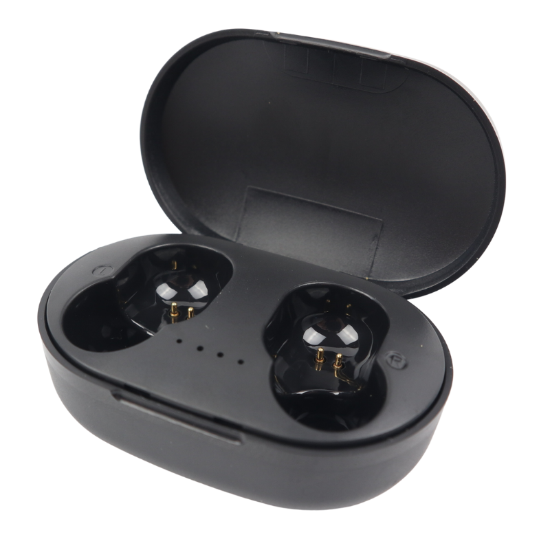 Наушники беспроводные вакуумные Bluetooth с кейсом Черный (4123568) - фото 2 Наушники беспроводные вакуумные Bluetooth с кейсом Черный (4123568) - фото 2