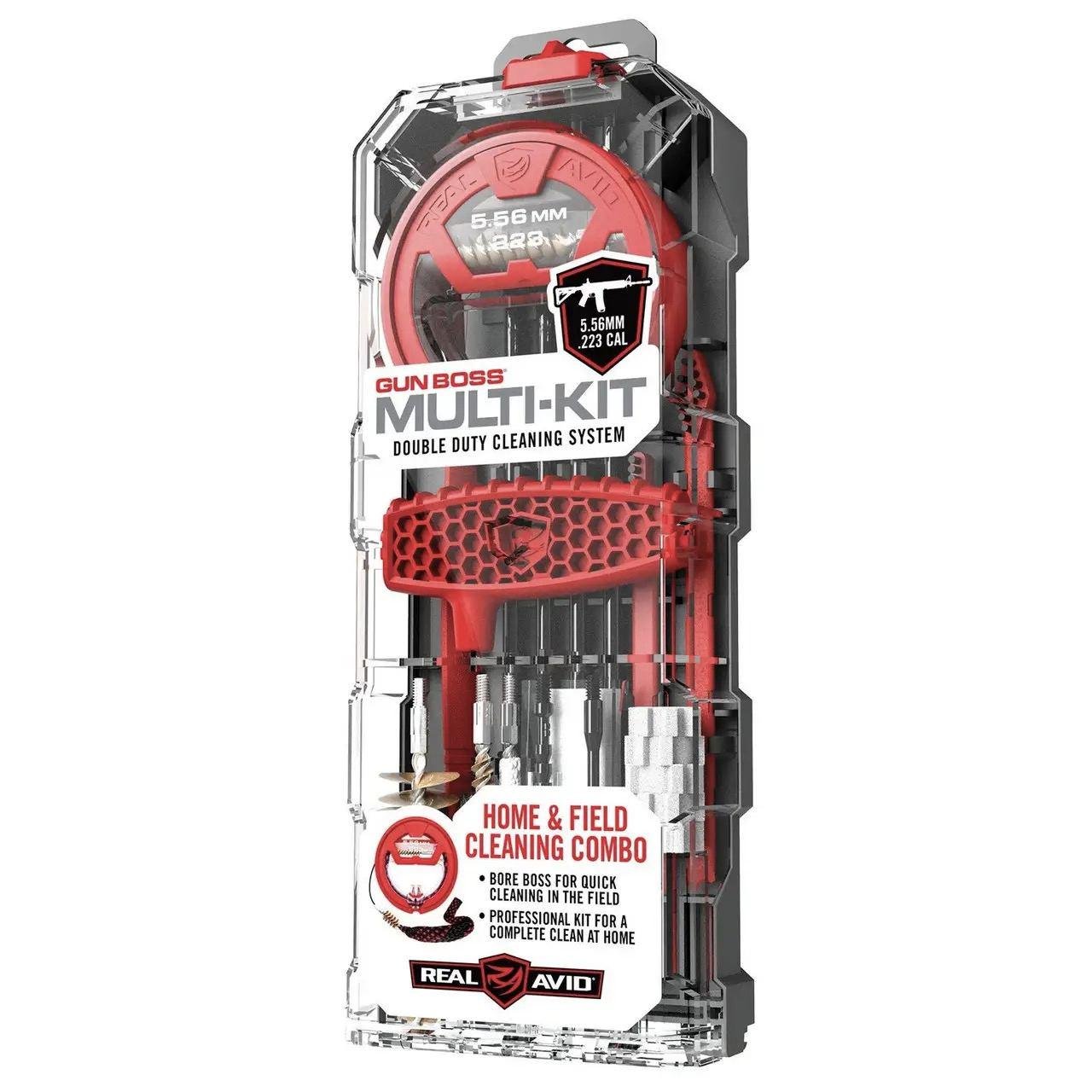 Набір для чищення зброї Real Avid Gun Boss Multi-Kit .223CAL/5.56 мм (AVGBMK223)