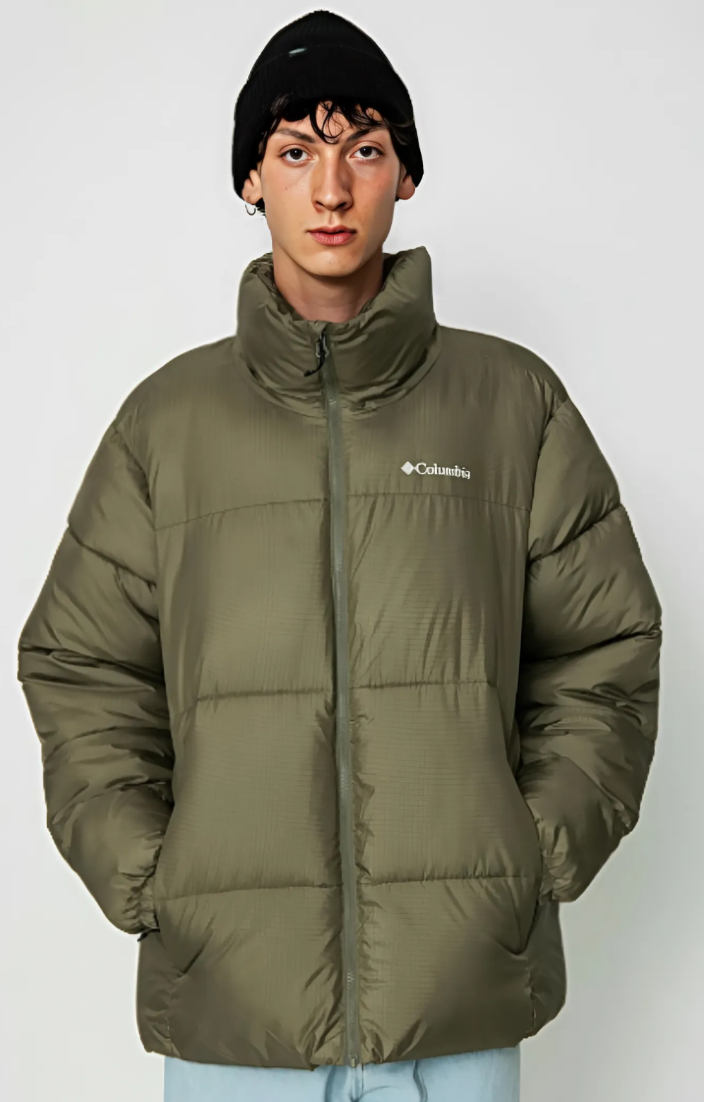 Куртка чоловіча зимова Columbia Puffect II Jacket S Olive - фото 1