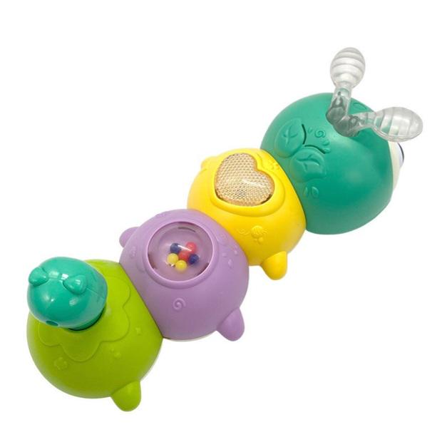 Игрушка музыкальная гусеница 3225 разборная магнитные части ездит с подсветкой (82175) - фото 4 Игрушка музыкальная гусеница 3225 разборная магнитные части ездит с подсветкой (82175) - фото 4